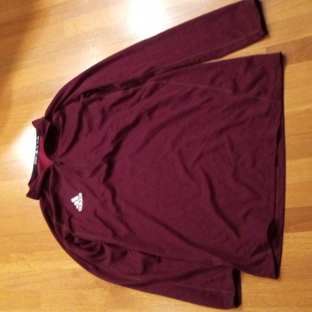 Adidas AeroReady Quarter Zip women's Pullover Top XL